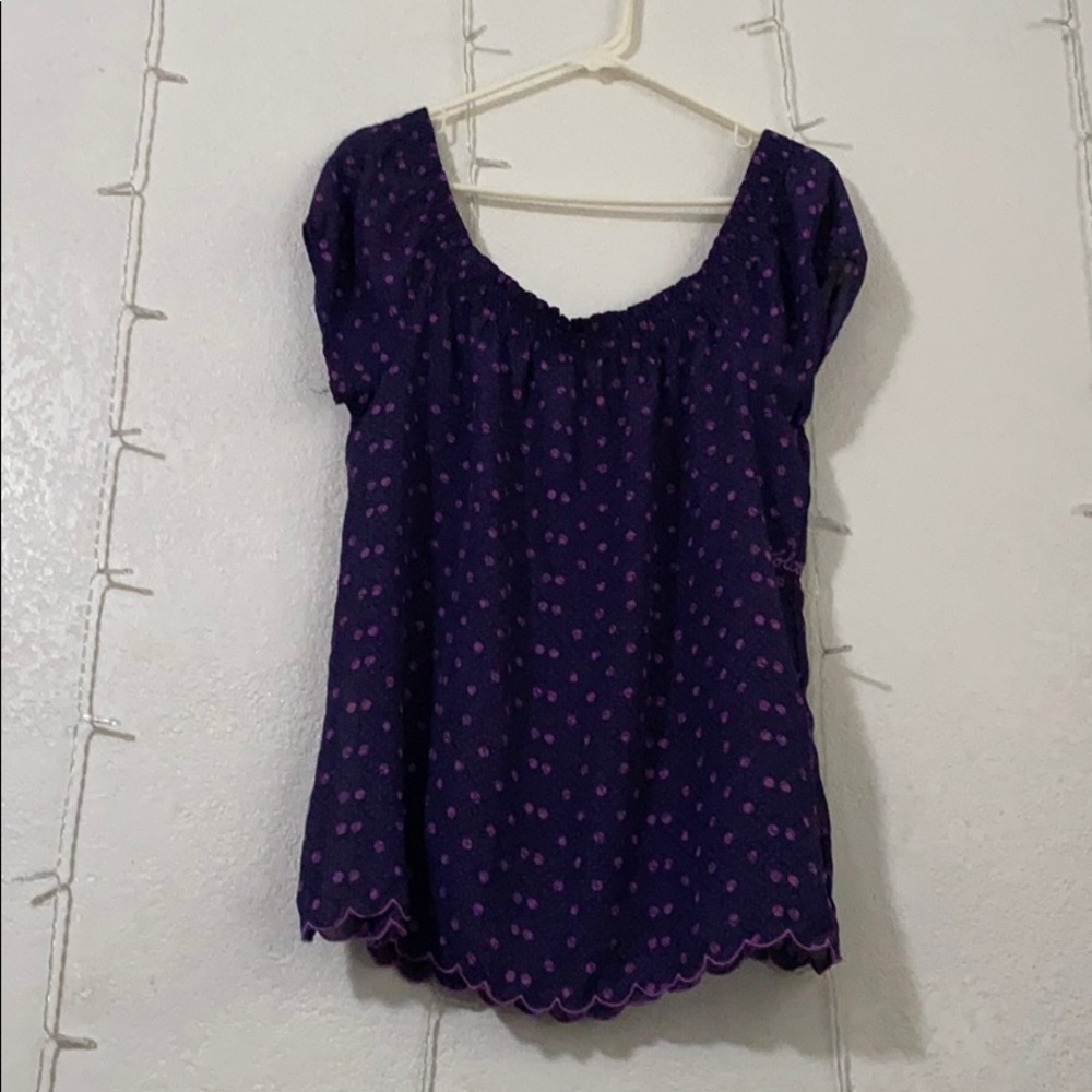 Volcom Women’s Sheer Ruffle Top